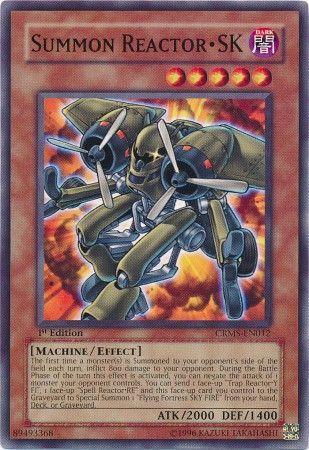 Summon Reactor?SK [1st Edition] CRMS-EN012