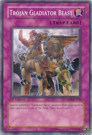 Trojan Gladiator Beast [1st Edition] CRMS-EN078