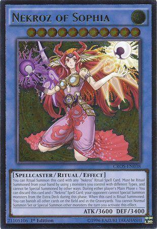 Nekroz of Sophia [Ultimate Rare 1st Edition] CROS-EN038