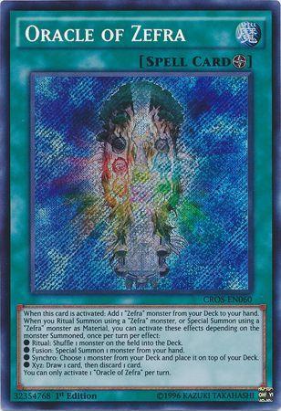 Oracle of Zefra [1st Edition] CROS-EN060