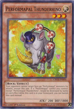 Performapal Thunderhino [1st Edition] CROS-EN096