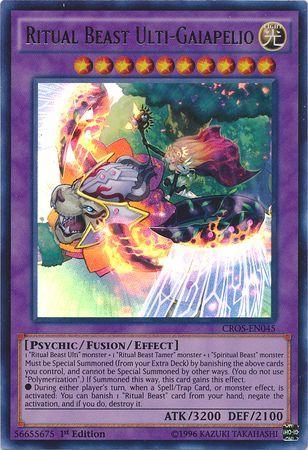 Ritual Beast Ulti-Gaiapelio [1st Edition] CROS-EN045