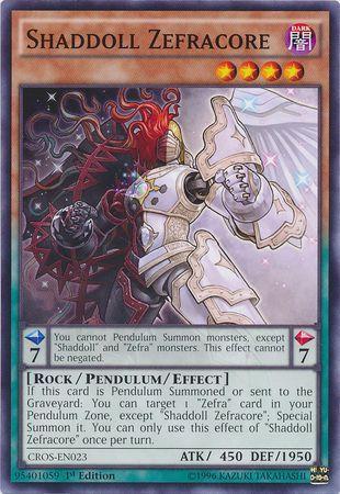 Shaddoll Zefracore [1st Edition] CROS-EN023