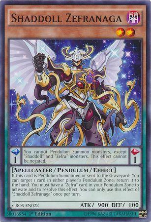 Shaddoll Zefranaga [1st Edition] CROS-EN022