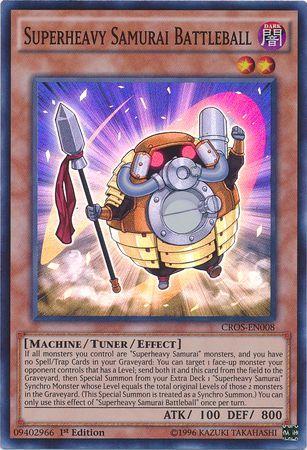 Superheavy Samurai Battleball [1st Edition] CROS-EN008