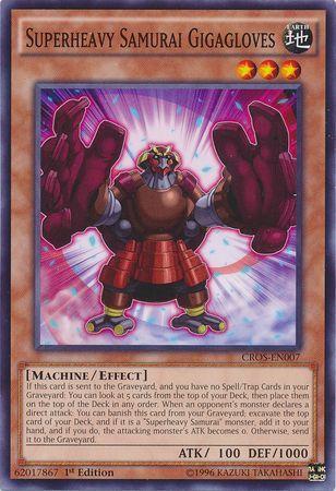 Superheavy Samurai Gigagloves [1st Edition] CROS-EN007