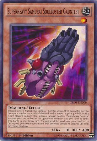 Superheavy Samurai Soulbuster Gauntlet [1st Edition] CROS-EN009