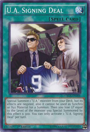U.A. Signing Deal [1st Edition] CROS-EN088