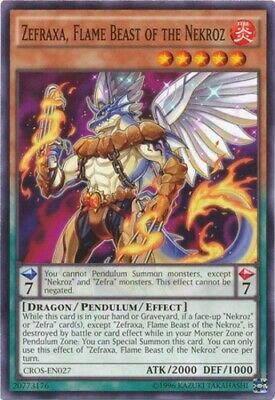 Zefraxa, Flame Beast of the Nekroz CROS-EN027