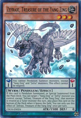 Zefraxi, Treasure of the Yang Zing [1st Edition] CROS-EN024