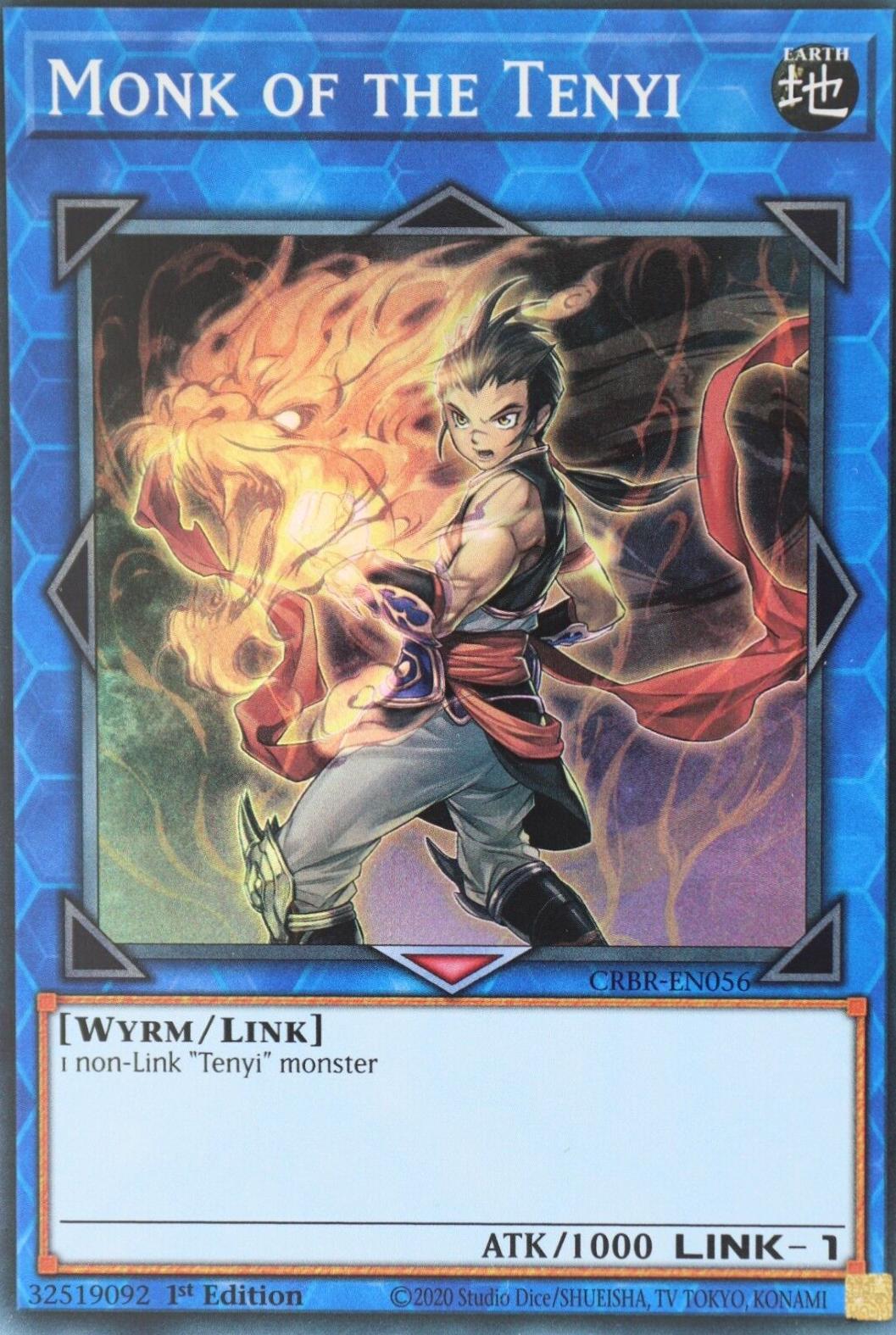 Monk of the Tenyi [Super Rare] CRBR-EN056