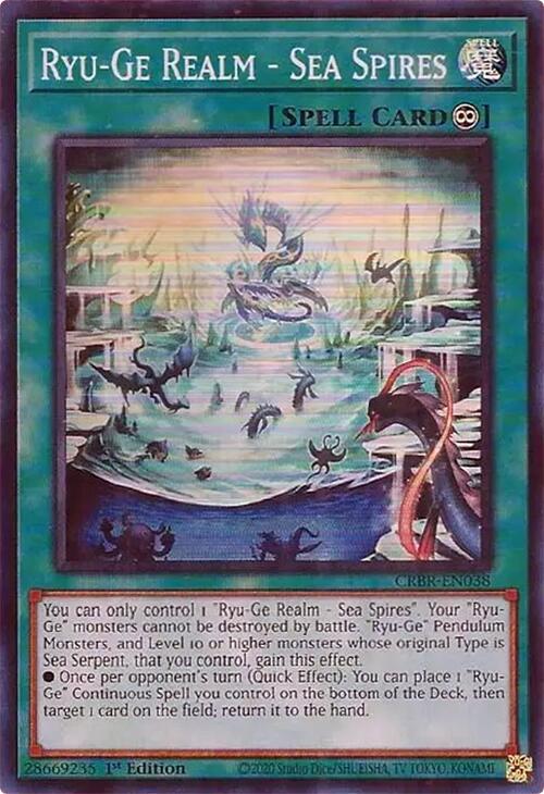 Ryu-Ge Realm - Sea Spires CRBR-EN038