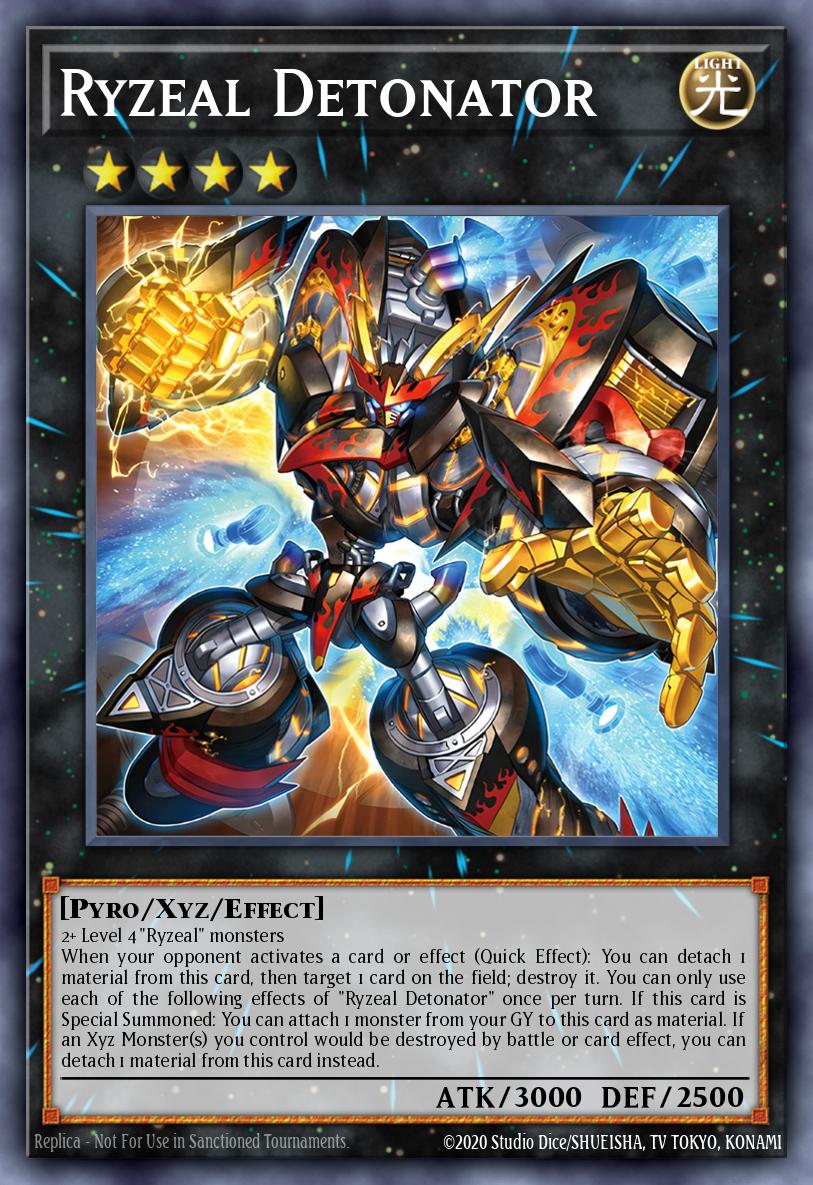 Ryzeal Detonator [Quarter Century Secret Rare] CRBR-EN007