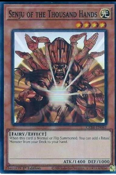Senju of the Thousand Hands [Super Rare] CRBR-EN041