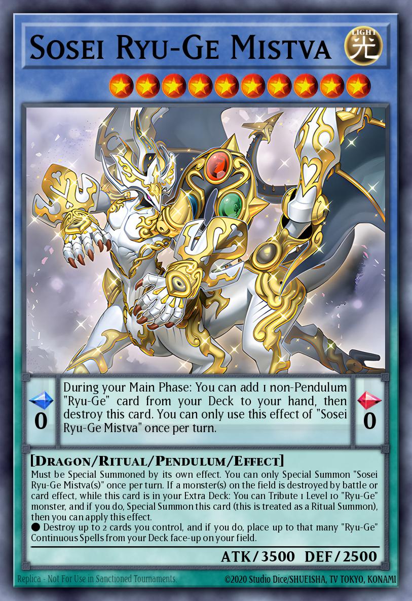 Sosei Ryu-Ge Mistva [Quarter Century Secret Rare] CRBR-EN034