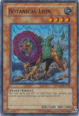 Botanical Lion CSOC-EN099