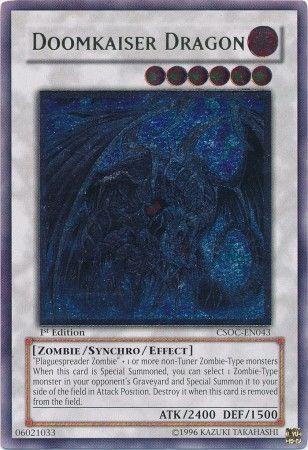 Doomkaiser Dragon [Ultimate Rare 1st Edition] CSOC-EN043