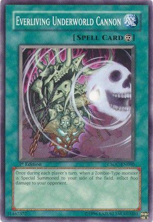 Everliving Underworld Cannon [1st Edition] CSOC-EN060