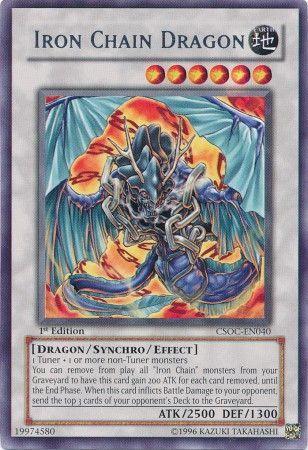 Iron Chain Dragon [1st Edition] CSOC-EN040