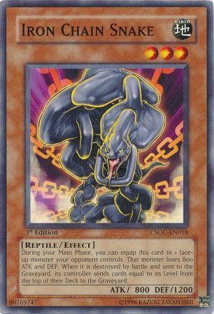 Iron Chain Snake [1st Edition] CSOC-EN018