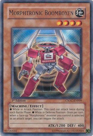 Morphtronic Boomboxen [1st Edition] CSOC-EN009