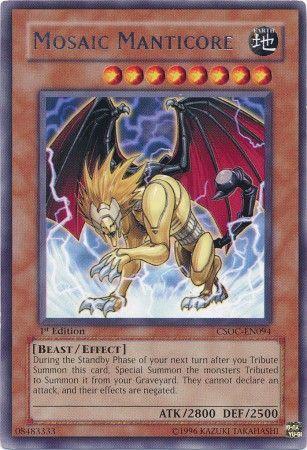 Mosaic Manticore [1st Edition] CSOC-EN094