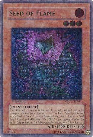 Seed of Flame [Ultimate Rare 1st Edition] CSOC-EN081