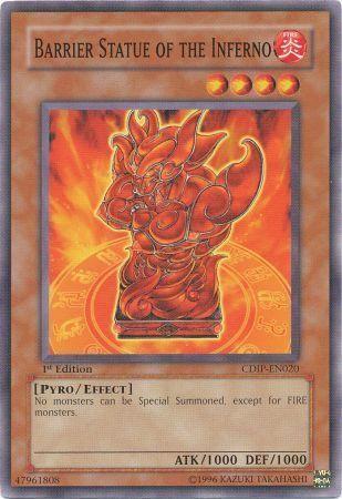 Barrier Statue of the Inferno [1st Edition] CDIP-EN020
