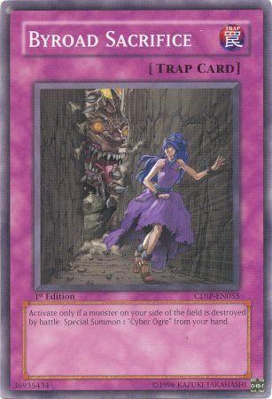 Byroad Sacrifice [1st Edition] CDIP-EN055