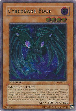 Cyberdark Edge [Ultimate Rare 1st Edition] CDIP-EN002