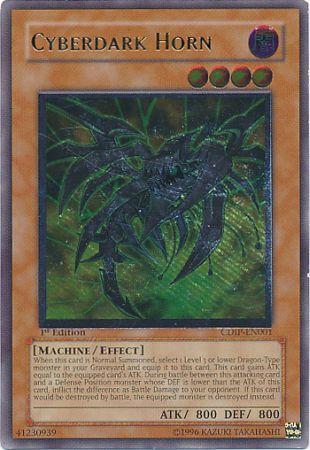 Cyberdark Horn [Ultimate Rare 1st Edition] CDIP-EN001