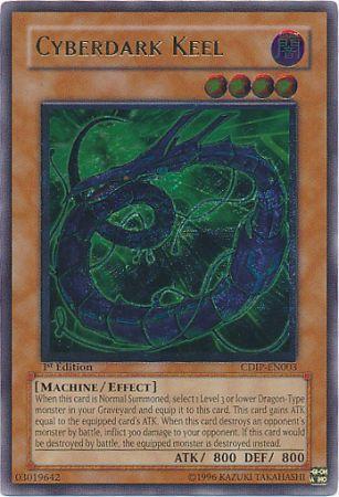 Cyberdark Keel [Ultimate Rare 1st Edition] CDIP-EN003