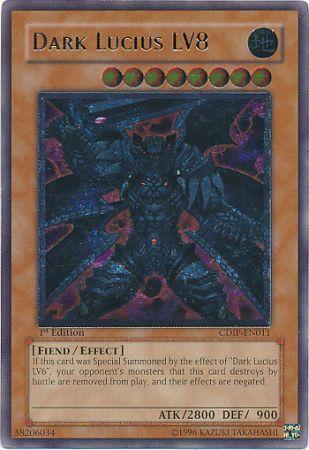 Dark Lucius LV8 [Ultimate Rare 1st Edition] CDIP-EN011