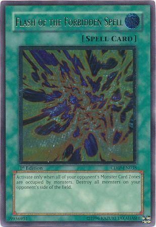 Flash of the Forbidden Spell [Ultimate Rare 1st Edition] CDIP-EN038