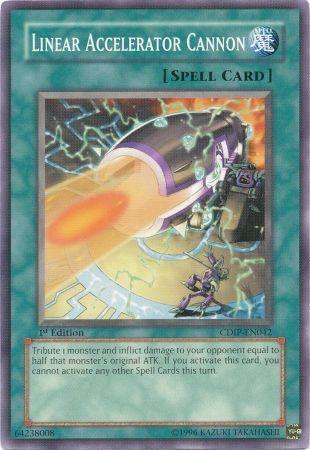 Linear Accelerator Cannon [1st Edition] CDIP-EN042