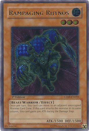 Rampaging Rhynos [Ultimate Rare 1st Edition] CDIP-EN031