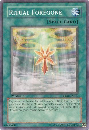 Ritual Foregone [1st Edition] CDIP-EN039