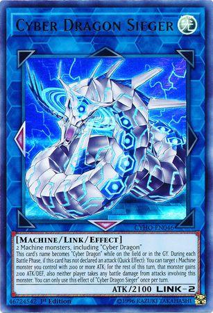 Cyber Dragon Sieger [1ST Edition] CYHO-EN046