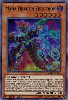 Mana Dragon Zirnitron [1ST Edition] CYHO-EN021