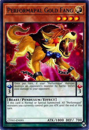 Performapal Gold Fang CYHO-EN095