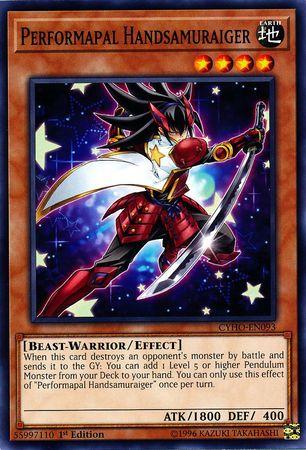 Performapal Handsamuraiger [1ST Edition] CYHO-EN093