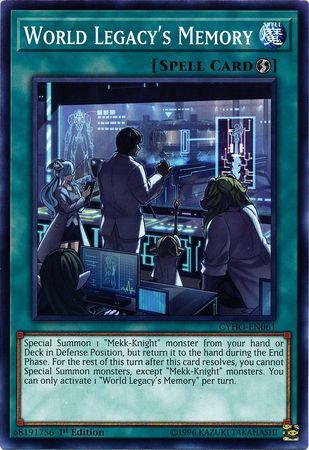 World Legacy's Memory [1ST Edition] CYHO-EN061
