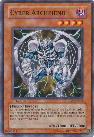 Cyber Archfiend [1st Edition] CRV-EN019