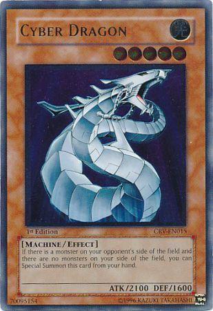 Cyber Dragon [Ultimate Rare 1st Edition] CRV-EN015