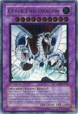 Cyber End Dragon [Ultimate Rare 1st Edition] CRV-EN036