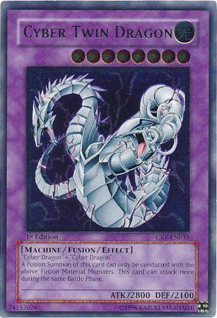 Cyber Twin Dragon [Ultimate Rare 1st Edition] CRV-EN035