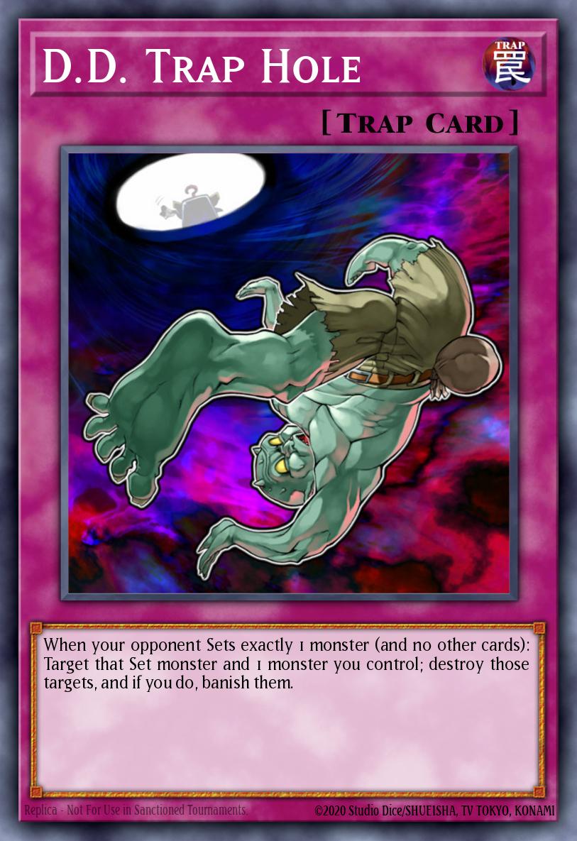 D.D. Trap Hole [Ultimate Rare 1st Edition] CRV-EN057