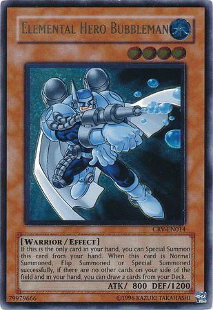 Elemental Hero Bubbleman [Ultimate Rare] CRV-EN014
