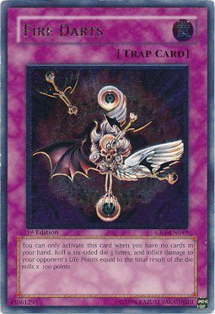 Fire Darts [Ultimate Rare 1st Edition] CRV-EN049