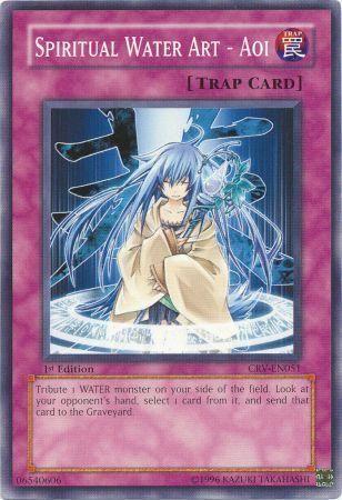 Spiritual Water Art - Aoi [1st Edition] CRV-EN051